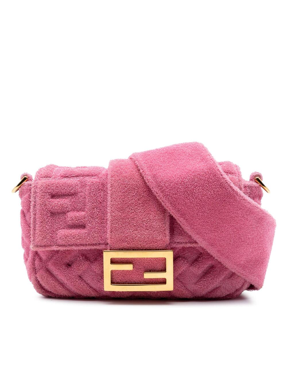 Fendi Baguette Nm Bag Zucca Embossed #287350F14B